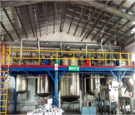 全(quán)自動塗(tu)料生産(chǎn)線